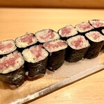 すしやのたい悟 - ・天然本鮪のエシャトロ巻き／青森県大間