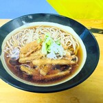 六文そば 人形町店  - ごぼう天そば¥280