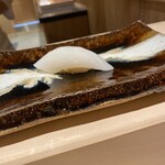 札幌 すし白 - 墨イカ