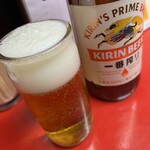 元祖ホルモン テツ  - 大瓶です。