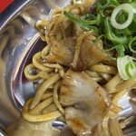 元祖ホルモン テツ  - アブラ焼きそばアップです。