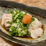 葵屋 - 真鱈白子ポン酢