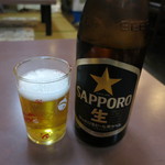 くし幸 - 瓶ビール。
