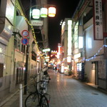 Tachinomi Yakitori Asadachi - 阿佐ヶ谷初上陸、飲み屋通りがいい感じですね〜。