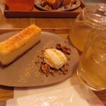 こなな - 焦がしレアチーズケーキだったかな