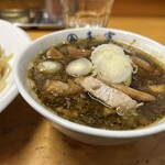 中華そば 喜富 - 具沢山つけ汁