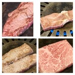 ビーフクックくらぞの - 塩て食べると旨味脂が引き立つ！美味しい◎