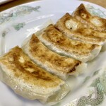 ラーメン松野屋 - 餃子・半ライスセット¥350