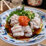 鳥獣菜魚 あい川 - 白子ポン酢