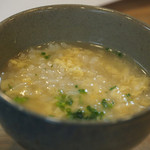 寿し鐵 おおしお - 鍋物
      
      九絵ちり鍋の雑炊