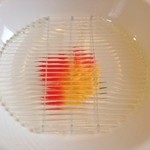 食彩工房 そばの華 - そばを食べ終わった後の皿の底