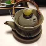 山木館 - 2014/11/15  舞茸の土瓶蒸し