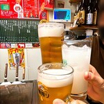 お好み焼 鉄板焼 三冠王 - 乾杯