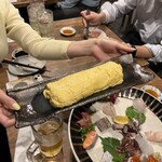 炭達磨 - ふわっふわなだし巻き卵