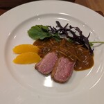 トラットリア カンパーナ ジロウマル - 鴨ロース、抜群