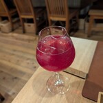 トラットリア カンパーナ ジロウマル - 赤ジソソーダ（家内）