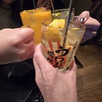 海鮮・相撲茶屋　うわじま場所 - *(ˊᗜˋ*)و乾杯