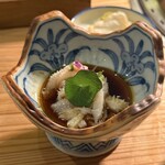 大皿焼肉 老中 - 真っ白なセンマイ刺し