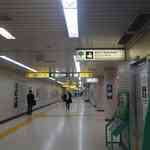 ポンチ軒 - しばし地下通路を進むとA6方面とA7出口方面に分かれる分岐点が見え