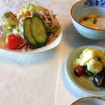 山木館 - 2014/11/16  サラダ