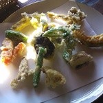 いち - 野菜天ざる　天ぷら