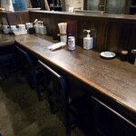 串坊 - 串坊店内のカウンター