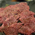 万両 肥後橋店 - 特上ハラミ