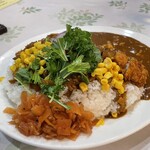 ファミリーレストラン オックス - カツカレー　大盛り