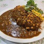 ファミリーレストラン オックス - カツカレー　大盛り