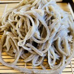 まえ弥ま - 艶のある綺麗なそば