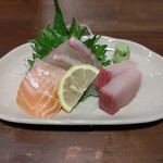 おさかな屋オカピ - お造りオカピおまかせ３種盛り