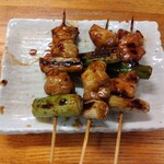 鳥彦 - 焼鳥(450円)