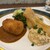 洋食レストラン marronnier - 料理写真:蟹クリームコロッケとカサゴのフライ