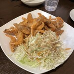 中華料理 昇龍 - 小海老の唐揚げはサクサク