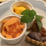 らんぷ亭 - デセール盛り合わせ