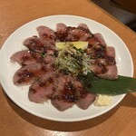 つなぎや - 赤身たんの和風カルパッチョ