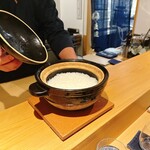 割烹 渡辺 - 土鍋ご飯