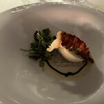エアーズ イタリアン キュイジーヌ - - Pesce -
オマール海老と太刀魚とあやめ蕪
ベルサミコと蕪のソース