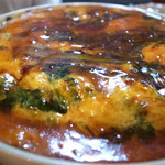 活麺富蔵 - カウンターの上の大皿のおかず、これは食べてませんが・・・