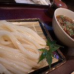 活麺富蔵 - なめこセットは２種類の麺を楽しめます