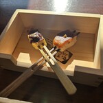 南禅寺 順正 - 生麩。初めて食べました。甘辛いお味噌で美味。