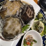 あわび亭 - あわびの刺身