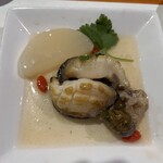 あわび亭 - あわびの煮物　これ美味しかった！