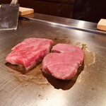 しらかわ - 常陸牛のフィレとサーロイン