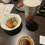 菜肴 はぐれ - 生ビールはキンキン