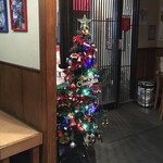南インド料理 レジナ - レジナさんはクリスチャンなので店内はクリスマスムードでした！