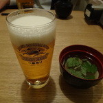 かまくら - 2時間飲み放題　\1,800/人　お通しはハマグリ\330