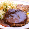 Grill de Viento - 選べるハンバーグ＆チキンソテー 1020円 のデミグラスハンバーグ