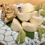 吟醸マグロ 武蔵小杉 - カブ味噌