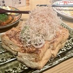吟醸マグロ - 栃尾揚げ